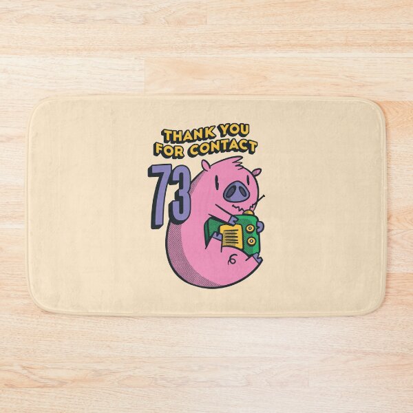 Item preview, Pig Radio Thank you for contact 73 designed and sold by Piztees.