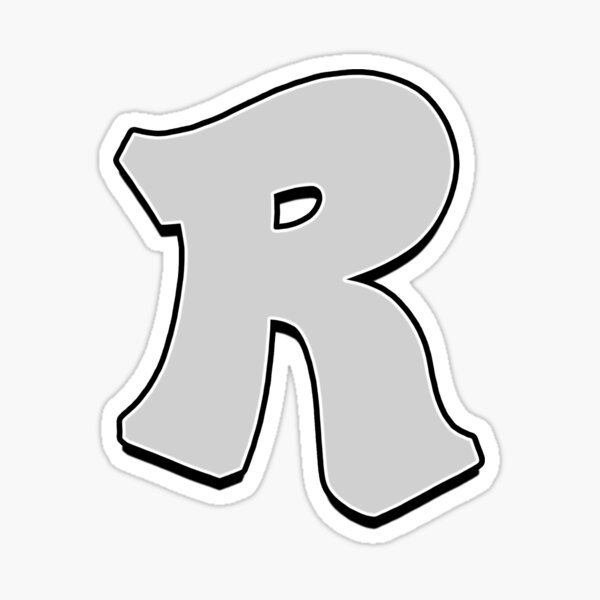 Letter R Sticker