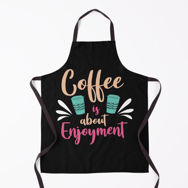 Item preview, Coffee is About  Enjoyment-Coffee puns  designed and sold by shivani21061993.
