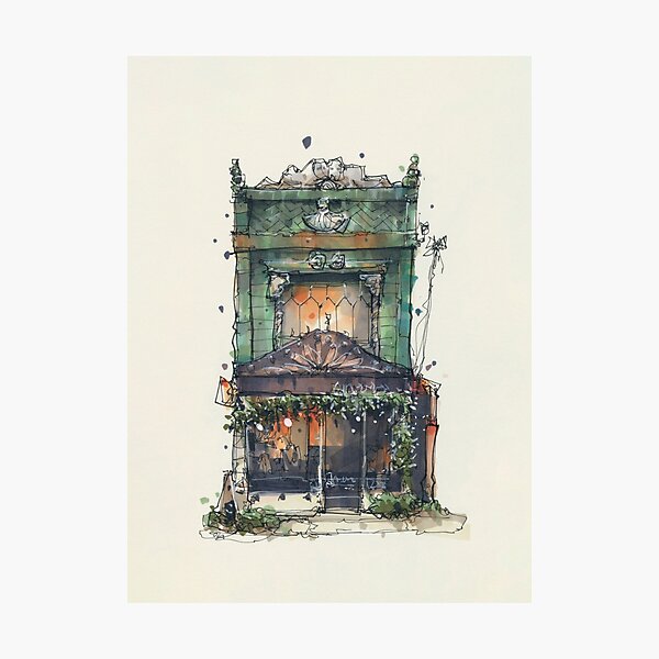 Item preview, Copperplate Japanese House designed and sold by Albert Kiefer.