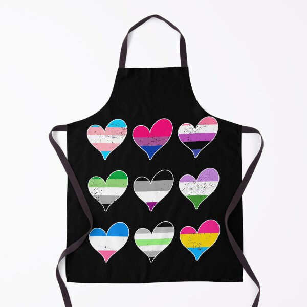 Aperçu de l'œuvre Diversity Hearts LGBTQ créée et vendue par MagicBoutique.