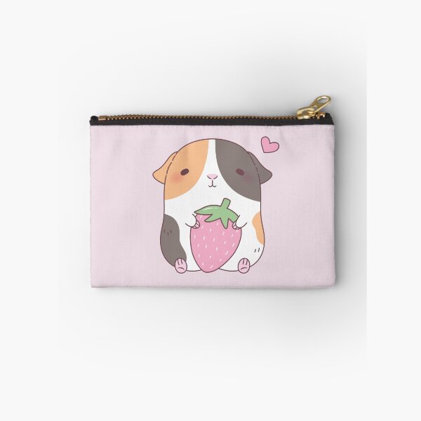 Item preview, Cute Guinea Pig Loves Strawberry designed and sold by rustydoodle.