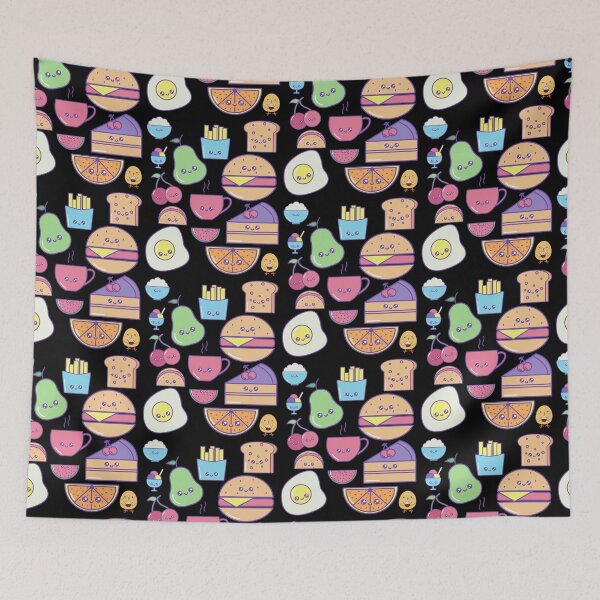 Item preview, Pattern kawaii snacks designed and sold by avocadissimo.