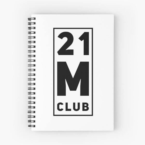 Item preview, 21M Club (Bitcoin) designed and sold by Bouzdesigns.