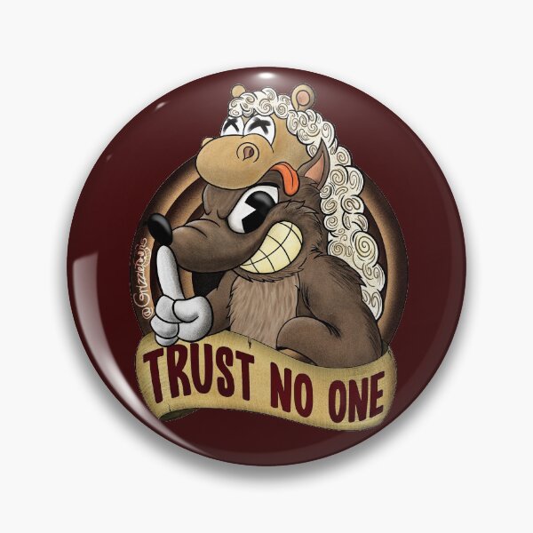 Item preview, Trust No One [@GrizzleToons] designed and sold by GrizzleToons.