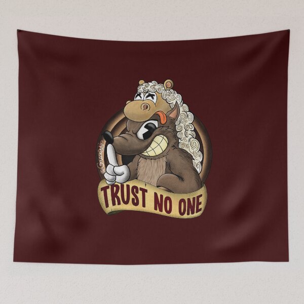 Item preview, Trust No One [@GrizzleToons] designed and sold by GrizzleToons.