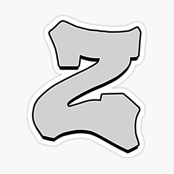 Letter Z Sticker