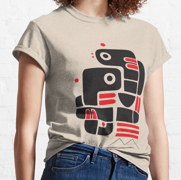 Two lovers, one bench Classic T-Shirt