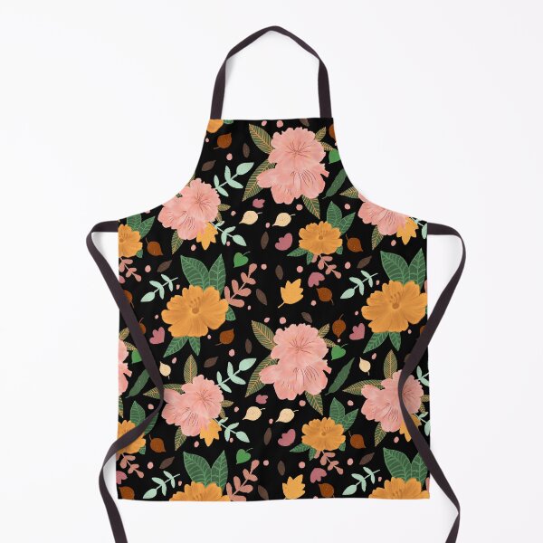 Item preview, Dark Theme Vibrant Floral Pattern designed and sold by Arty Mimi.