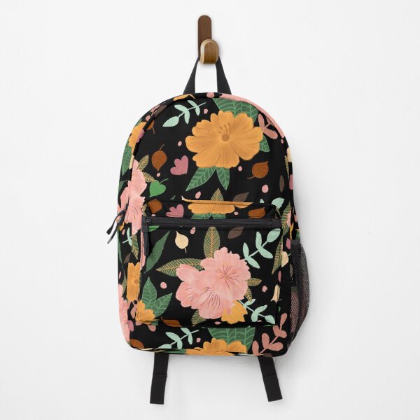 Item preview, Dark Theme Vibrant Floral Pattern designed and sold by Arty Mimi.