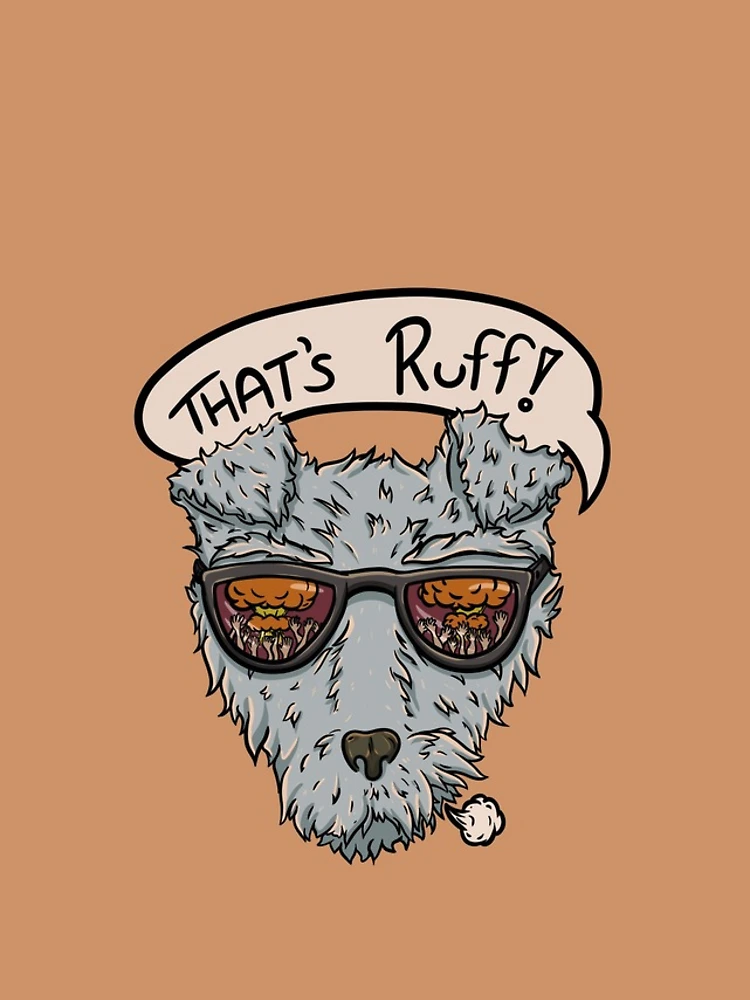 Thumbnail 4 of 4, iPhone Case, That's Ruff designed and sold by Lineatus.