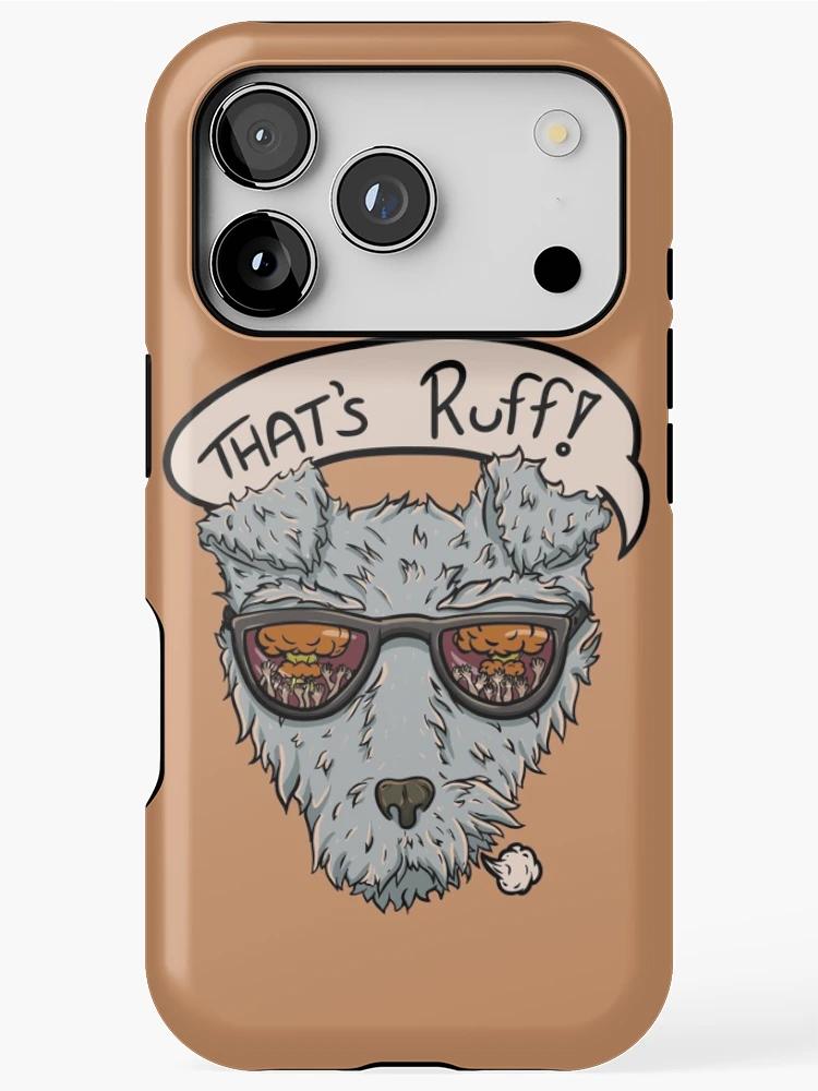 Thumbnail 1 of 4, iPhone Case, That's Ruff designed and sold by Lineatus.