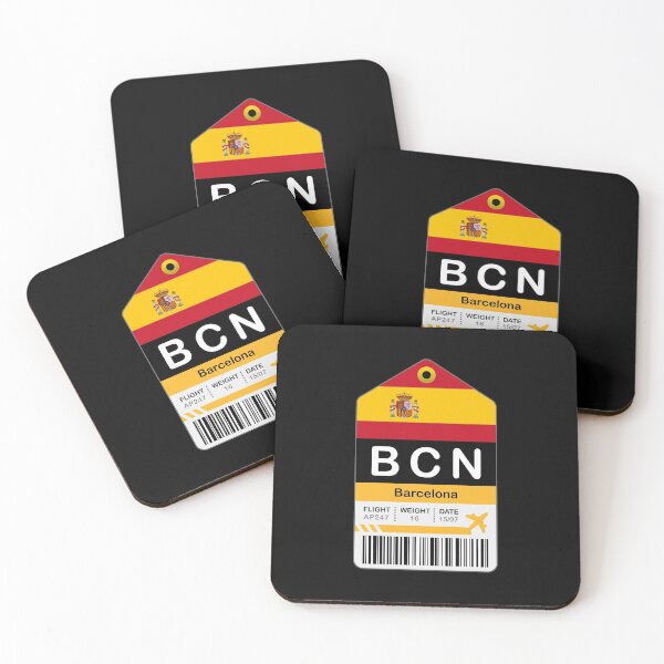 Item preview, Barcelona Luggage Tag - Airport BCN designed and sold by oclatikaz.