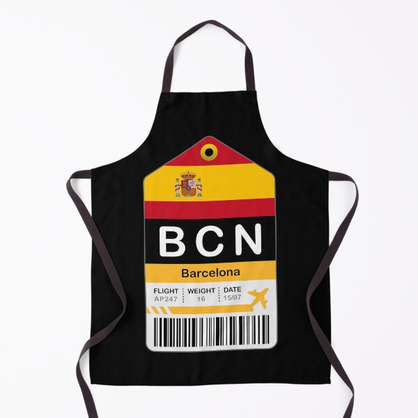Item preview, Barcelona Luggage Tag - Airport BCN designed and sold by oclatikaz.