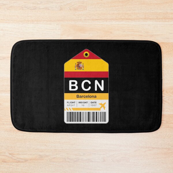 Item preview, Barcelona Luggage Tag - Airport BCN designed and sold by oclatikaz.