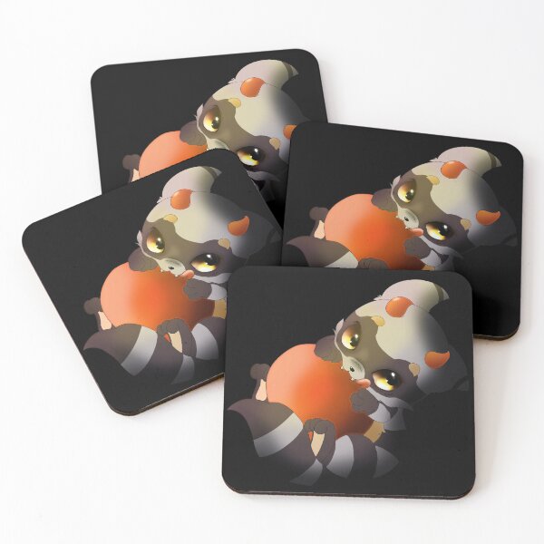 Item preview, Little raccoon with ball designed and sold by DevilOfGame.