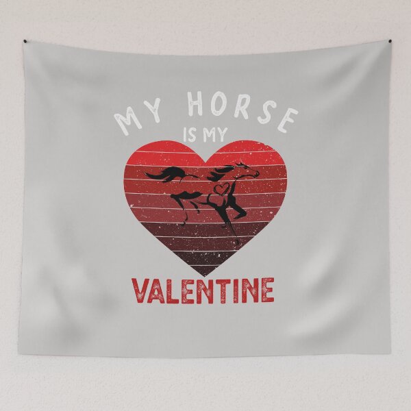 Item preview, Valentine's Day Horse Funny Gift For Horse Lover, Equestrian designed and sold by GINIART.