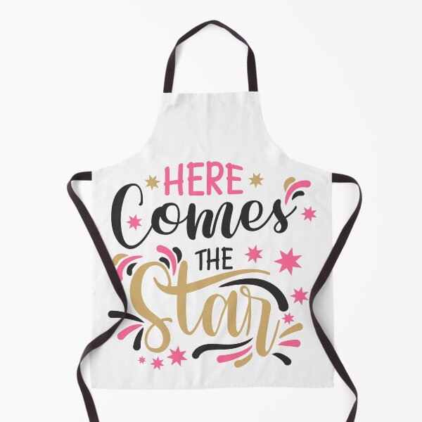 Item preview, here come the star | little girl slogan and typography design designed and sold by K-Klub.