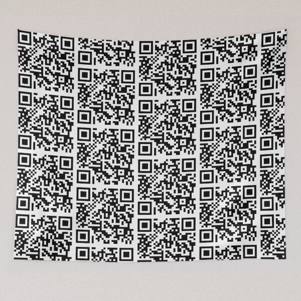 Item preview, Rickroll QR Code designed and sold by kickwear-com.