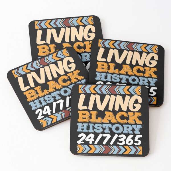 Item preview, Living Black History 24/7/365 | African American Heritage designed and sold by GravitiTees.