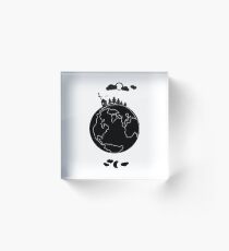 Cute Noir World. Acrylic Block