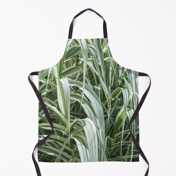 Item preview, Stripy Biophilic Elegance - Sophisticated Grass Ribbons in Mint Green and Ivory White designed and sold by Georgia Mizuleva.