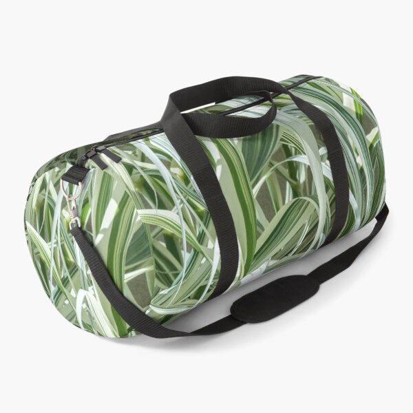Item preview, Stripy Biophilic Elegance - Sophisticated Grass Ribbons in Mint Green and Ivory White  designed and sold by Georgia Mizuleva.