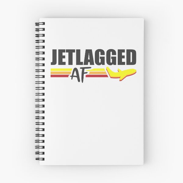 Item preview, Jetlagged Jetlag Jet lag designed and sold by ElBeDesigns.