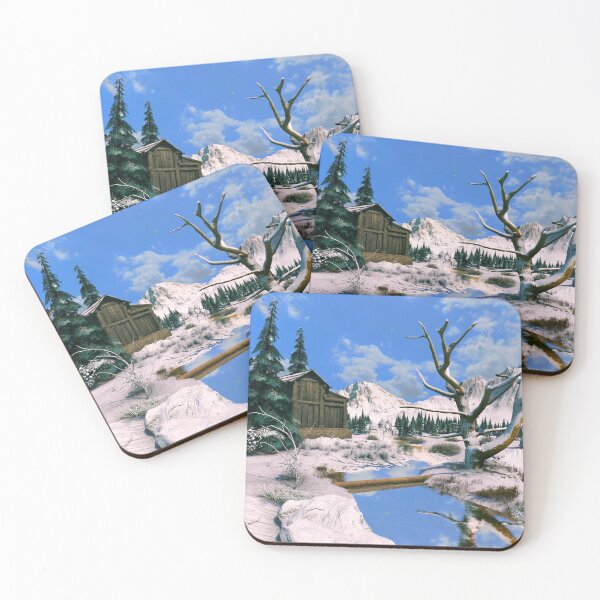Item preview, Mountain shack designed and sold by leaverealityart.