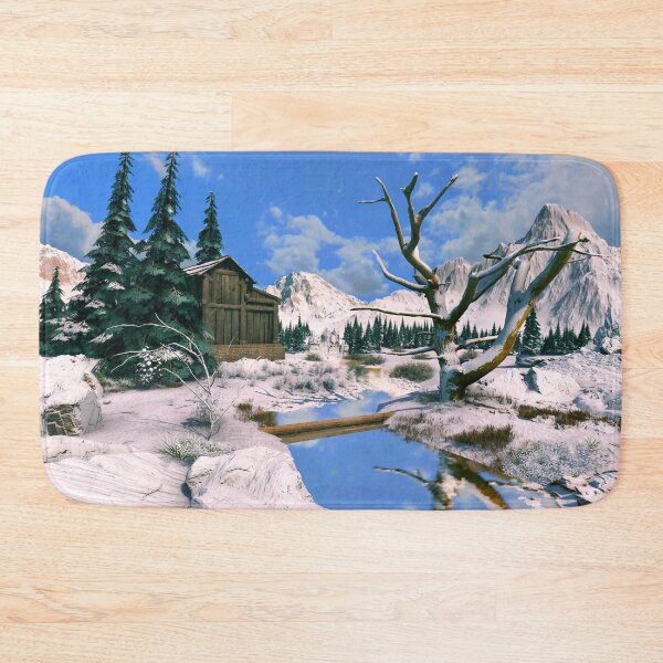 Item preview, Mountain shack designed and sold by leaverealityart.