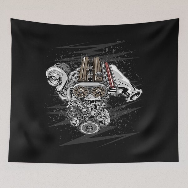 Item preview, Toyota 2jz Gte T-ShirtToyota 2jz gte engine designed and sold by ZaneGlaber.