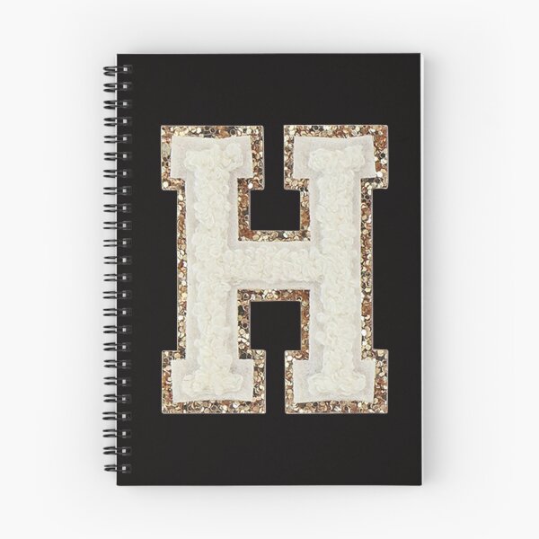 Item preview, H - Blanc Glitter Varsity Letter Patches designed and sold by Monograms Ultd.