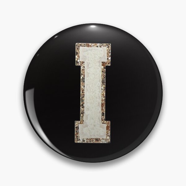 Aperçu de l'œuvre I - Patchs à lettres Varsity à paillettes blanches créée et vendue par Monograms Ultd.
