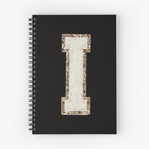 Item preview, I - Blanc Glitter Varsity Letter Patches designed and sold by Monograms Ultd.