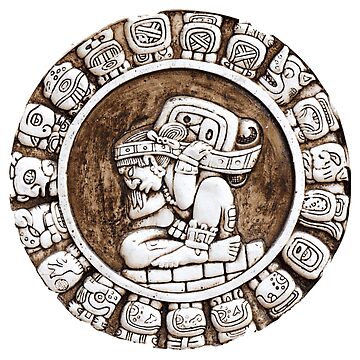Artwork thumbnail, Tzolkin/Mayan Calendar by Mantra-tshirt