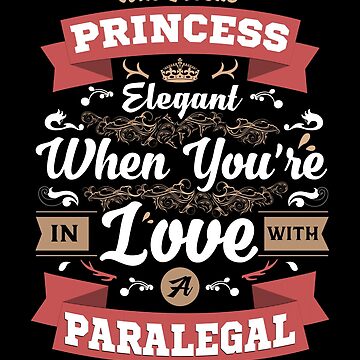 Vorschaubild zum Design IN LOVE WITH A PARALEGAL VALENTINES DAY GIFT TSHIRT von JebliDesign