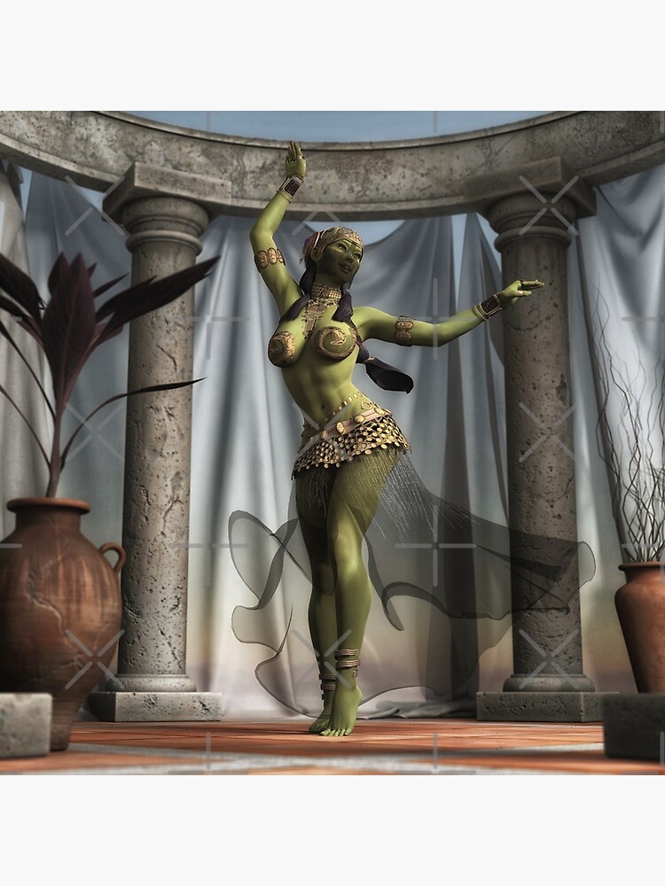 Thumbnail 3 of 3, Poster, Orion Slave Girl designed and sold by Gypsykiss.