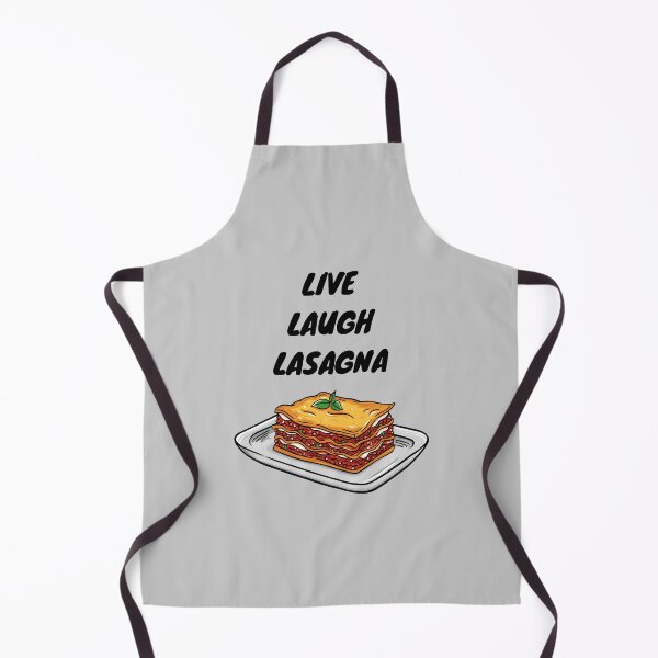 Item preview, Live Laugh Lasagna, - Live Laugh Love - Food Pun designed and sold by GoodMoodFood.