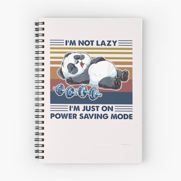 Item preview, Bear I’m not lazy I’m just on power saving mode shirt designed and sold by Lukifo-Caster.