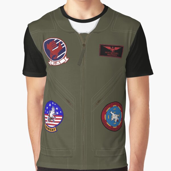 Maverick's Flight Suit Graphic T-Shirt