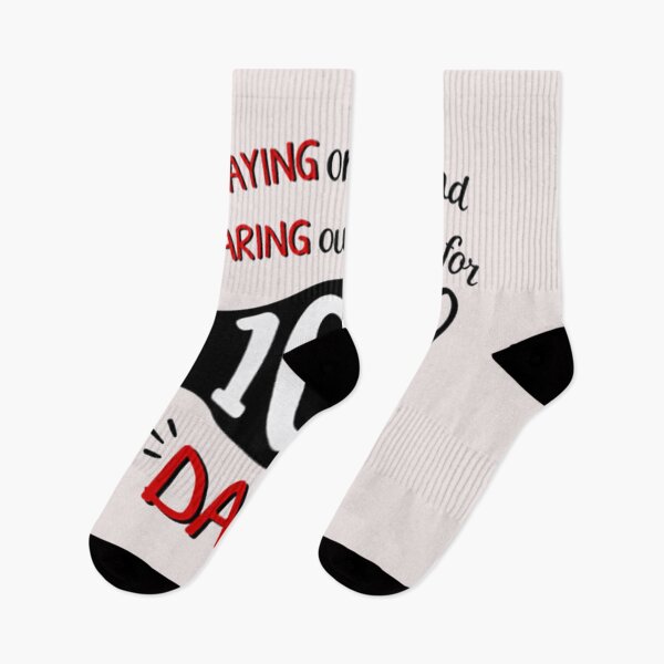 Item preview, Staying on task and wearing our masks for 100 days shirt designed and sold by Lukifo-Caster.