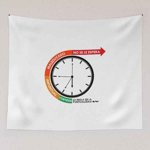 Item preview, THE RULE OF PUNCTUALITY designed and sold by luisgoni.