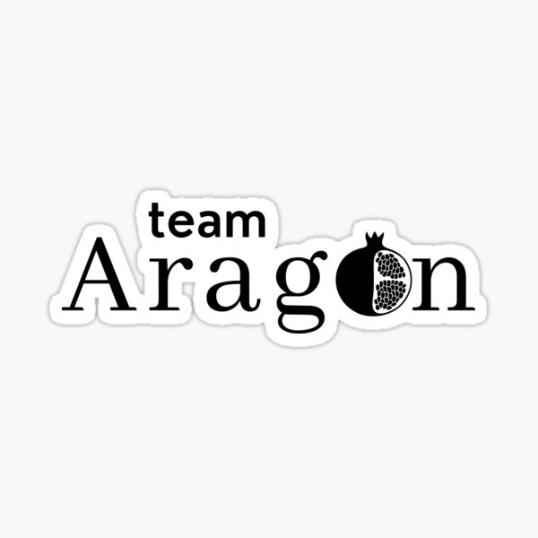 Six Team Aragon, Tudor Queen Catherine of Aragon slogan Sticker