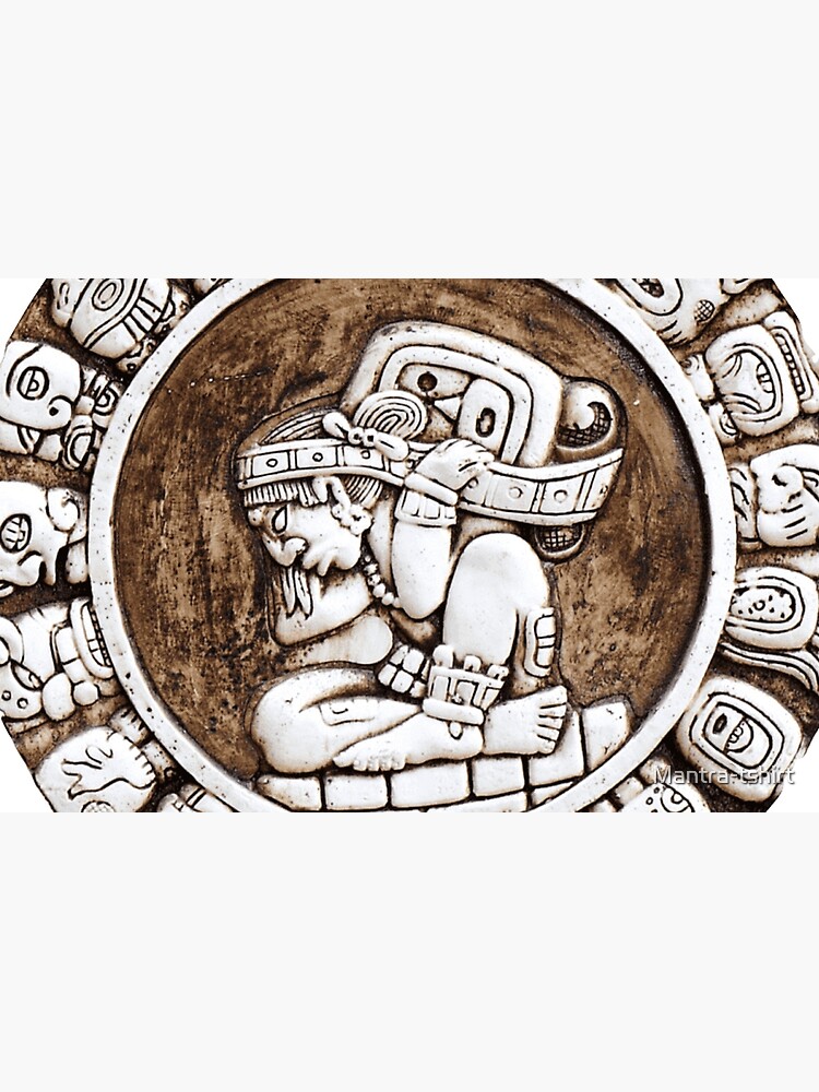 Thumbnail 2 of 2, Laptop Skin, Tzolkin/Mayan Calendar designed and sold by Mantra-tshirt.