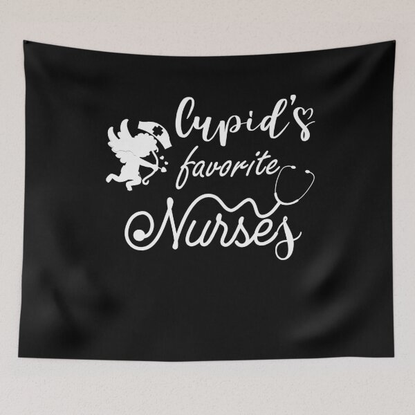 Item preview, Cupid's favorite nurse - funny valentine gift for nurses designed and sold by 0umStore.