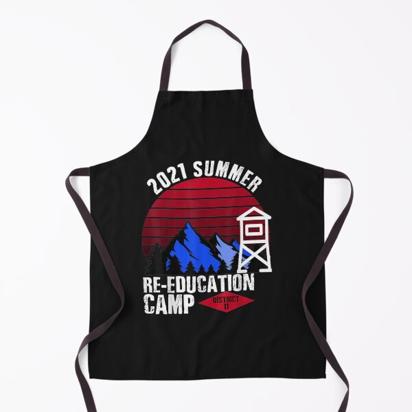 Aperçu de l'œuvre 2021 summer re-education camp T-Shirt créée et vendue par Lukifo-Caster.