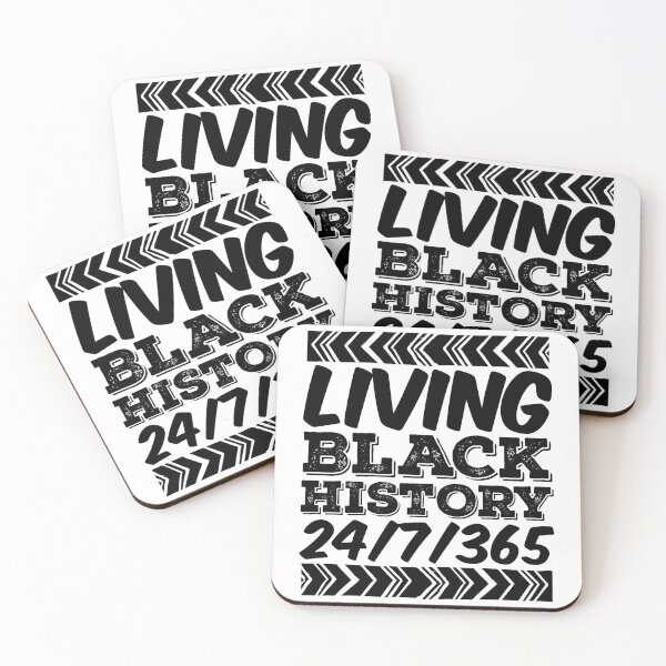 Item preview, Living Black History 24/7/365 | Celebrating African Americans designed and sold by GravitiTees.