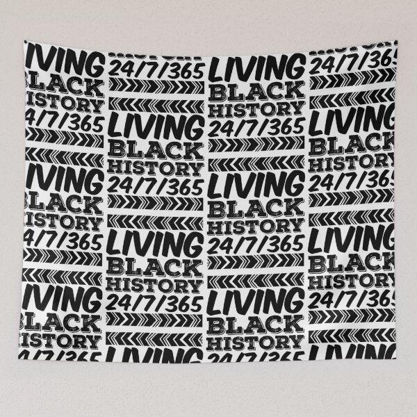 Item preview, Living Black History 24/7/365 | Celebrating African Americans designed and sold by GravitiTees.