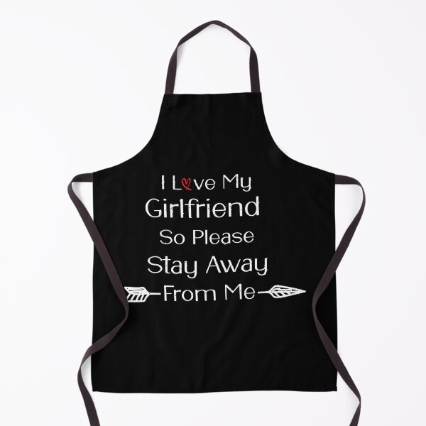 Item preview, I Love My Girlfriend So Please Stay Away From Me designed and sold by tarkaittisak.