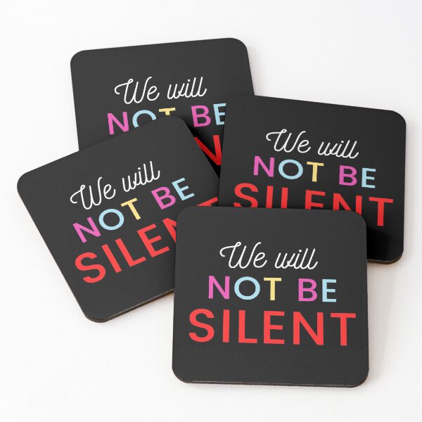 Item preview, We Will Not Be Silent designed and sold by Fioranoclthing.